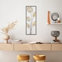 Wallity Strawberry Escultura de pared de metal Multicolor